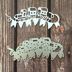 Нож "Паровозик", 8,9х4,2 см (Scrapman)