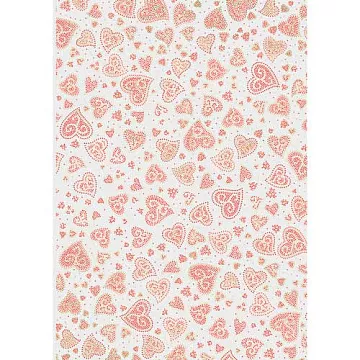 Веллум А4 "Сердечки" (Heyda)