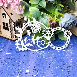 Украшение из чипборда "Стим-декор 10" (Лавандовый комод) Украшение из чипборда "Стим-декор 10" (Лавандовый комод)