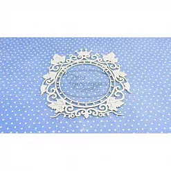 Украшение из чипборда "Золушка. Рамка 1" (Рукоделушка) Украшение из чипборда "Золушка. Рамка 1" (Рукоделушка)