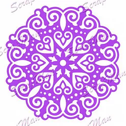 Нож для вырубки "Узорная салфетка 2" (Scrapman) Нож для вырубки "Узорная салфетка 2" (Scrapman)