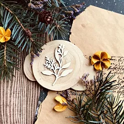 Чипборд "Сухоцветы", 3,8х5 см (WoodHome)