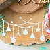 Украшение из чипборда "Новогодняя гирлянда" (ScrapКрым)