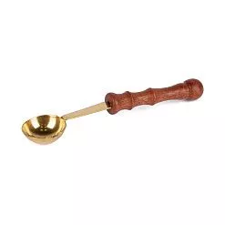 Ложка для плавления сургуча с деревянной ручкой (Mr. Painter)