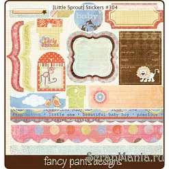 Наклейки Little Sprout 30х30 см (Fancy Pants) Наклейки Little Sprout 30х30 см (Fancy Pants)