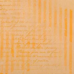 Отрез ткани 48х50 см "Кофе-тайм. Персиковый фон в полосочку" (Артмикс)