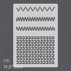 Трафарет "Рукоделие" (Россия Е)