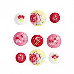 Набор тканевых брадсов "Фруктовый сад" (Tilda)