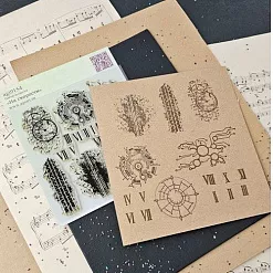 Штамп "На скорости", 7,6х4 см (AgiArt)