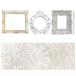 Бумага 11х30 см "Рамки барокко. Лист для вырезания" (Scrapmama)