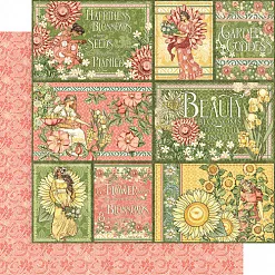 Бумага "Garden goddess. Shine from within" (Graphic 45) Бумага "Garden goddess. Shine from within" (Graphic 45)