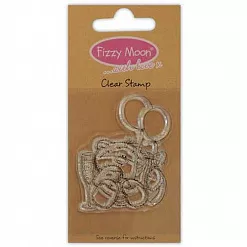 Штамп "Мишка на празднике" (Fizzy Moon) Штамп "Мишка на празднике" (Fizzy Moon)