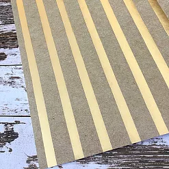 Кардсток с фольгированием 30х30 см "Finders keepers" (Amy Tangerine)