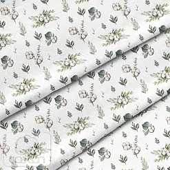 Отрез ткани 79х50 см "Хлопковый букет" (Cotton)