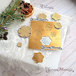 Нож "Сказка на Новый Год. Снежинки", 3,4х3,5 см (ScrapMania) Нож "Сказка на Новый Год. Снежинки", 3,4х3,5 см (ScrapMania)