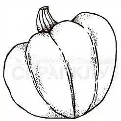 Штамп "Тыква пузатенькая" (Скрапклуб)