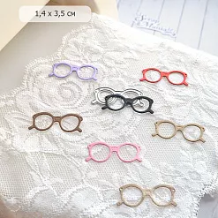 Нож "Каникулы в Париже. Очки", 1,4х3,5 см (ScrapMania)