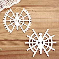 Набор украшений из чипборда "Элементы с шурупами" (Просто небо)