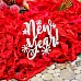 Украшение из чипборда "New Year" (Fantasy)