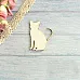 Украшение из чипборда "Кошка хвостом вверх" (АртМаркет)
