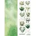 Лист с картинками 10х30 см "Весенние букеты" (ScrapMania)