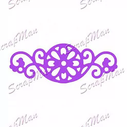 Нож "Орнамент цветочный" (Scrapman)