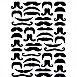 Папка для тиснения А6 "Усы" (Darice) Папка для тиснения А6 "Усы" (Darice)