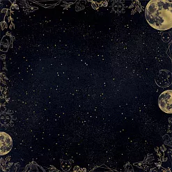 Бумага "Тайны вселенной. Ночное небо" (ScrapMania) Бумага "Тайны вселенной. Ночное небо" (ScrapMania)