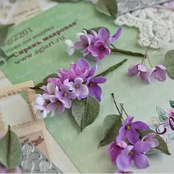 Нож "Сирень махровая", 2,5х2,5 см (AgiArt) Нож "Сирень махровая", 2,5х2,5 см (AgiArt)