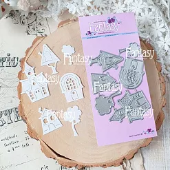 Нож "Домики 1660", 4,2х3,1 см (Fantasy) Нож "Домики 1660", 4,2х3,1 см (Fantasy)