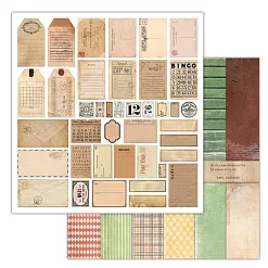 Бумага 30х30 см "Оттенки прошлого. Обложка" (Ромалетта) Бумага 30х30 см "Оттенки прошлого. Обложка" (Ромалетта)