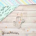 Чипборд "Ламы. Шейкер. Кактус мини" (ScrapMania)