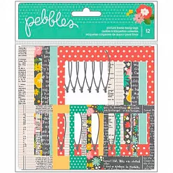 Набор бумажных рамок "Любовь по переписке" (Pebbles)