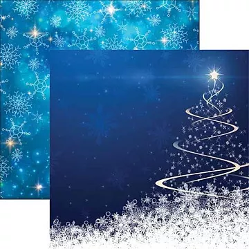 Бумага "Winter wonderland. Snowflakes galore" (Reminisce) Бумага "Winter wonderland. Snowflakes galore" (Reminisce)