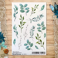 Набор наклеек А6 "Наше гнездышко. Весна" (ScrapMania)