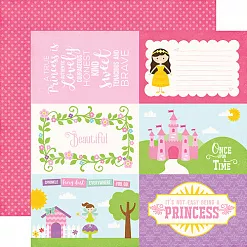 Бумага "Perfect princess. Journaling cards 2" (Echo Park) Бумага "Perfect princess. Journaling cards 2" (Echo Park)