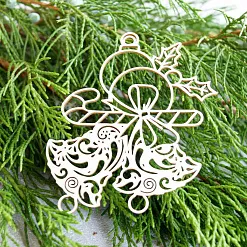 Чипборд "Колокольчики", 6х8,3 см (LeoMammy)