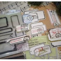 Штамп "Картотека", 6х3,1 см (AgiArt)