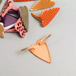 Набор брадсов "Сердечко с рисунком. Микс" (АртУзор)