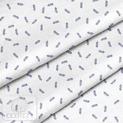 Отрез ткани 79х50 см "Веточки на белом" (Cotton) Отрез ткани 79х50 см "Веточки на белом" (Cotton)