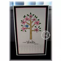 Папка для тиснения А6 "Забор" (Darice) Папка для тиснения А6 "Забор" (Darice)