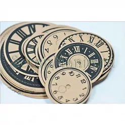 Набор украшений "Крафт циферблаты" (Maya Road)