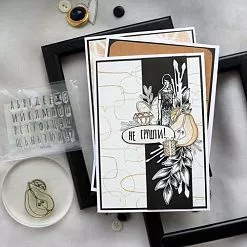 Штамп "Девушка в домашнем платье", 1,8х5,5 см (Скрапклуб) Штамп "Девушка в домашнем платье", 1,8х5,5 см (Скрапклуб)