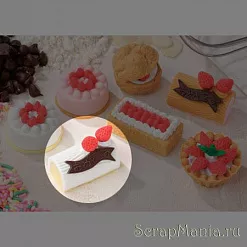 Ластик "Белый рулет" (Iwako)