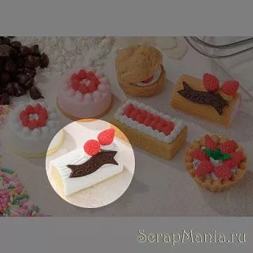 Ластик "Белый рулет" (Iwako)