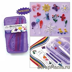 Набор для квиллинга "Новичок" со всем необходимым в органайзере! Набор для квиллинга "Новичок" со всем необходимым в органайзере!