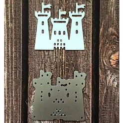 Нож "Крепость", 3,8х3,5 см (Scrapman)