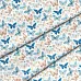 Отрез ткани 79х50 см "Голубые бабочки" (Cotton) Отрез ткани 79х50 см "Голубые бабочки" (Cotton)