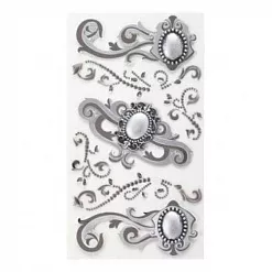 Наклейки 9х17 см "Узоры Лондона"  (EKS)