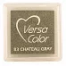 Подушечка чернильная пигментная Versacolor, размер 2,5х2,5 см, цвет замковый серый